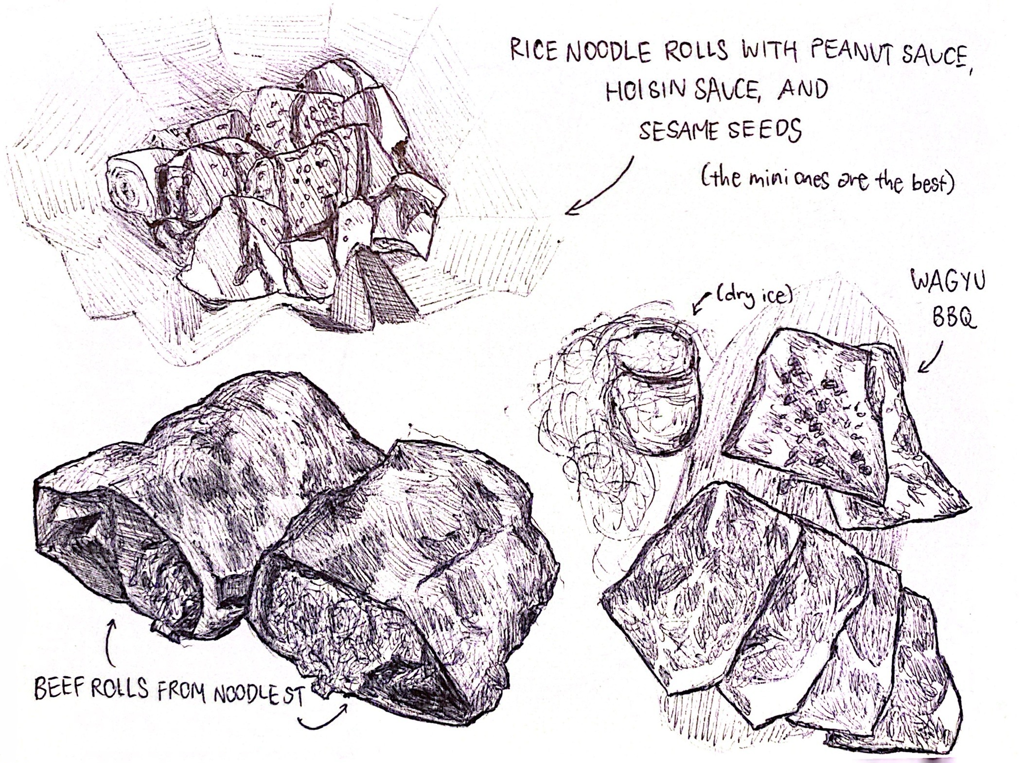 Noodle St. Beef Rolls